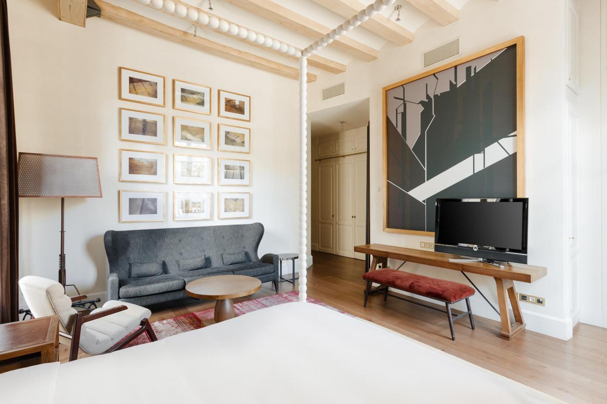 ברצלונה Do Placa Reial Powered By Sonder חדר תמונה A typical apartment at the Hotel